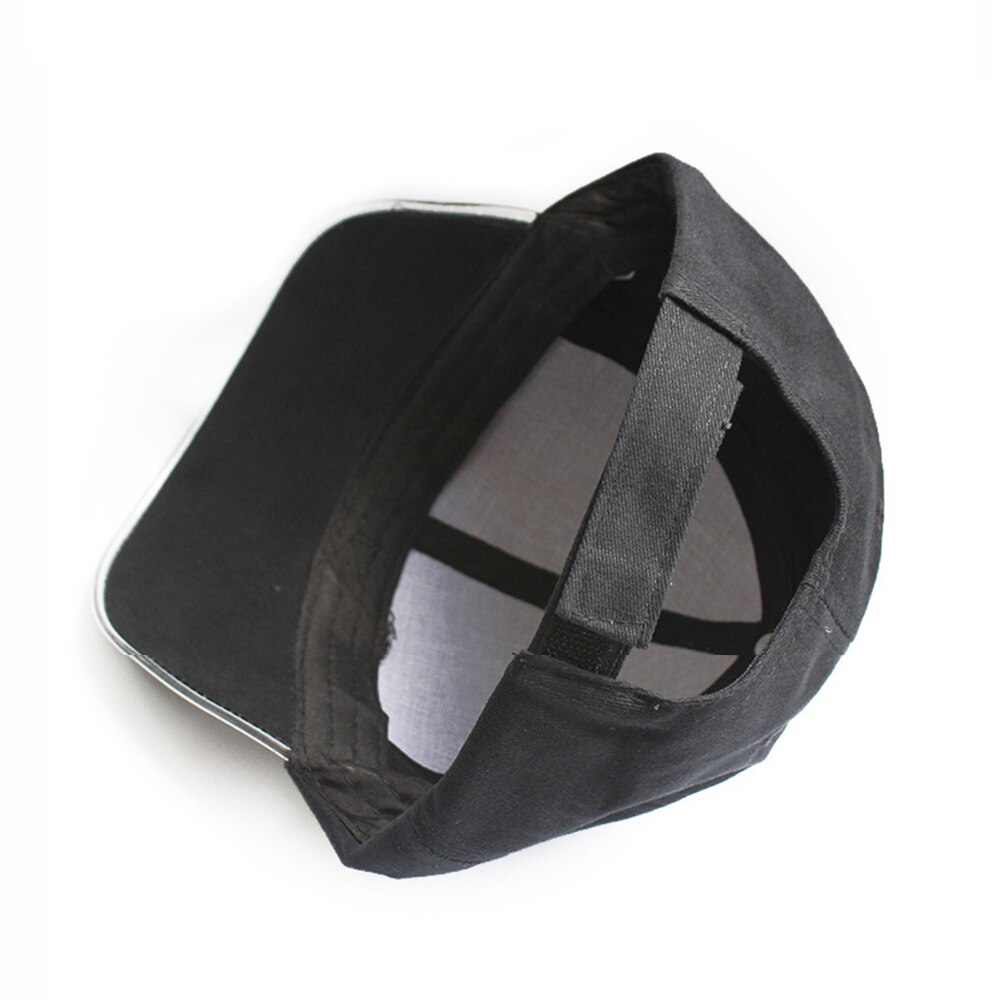 Casquette de Baseball unisexe, couleur unie, lumineuse, LED, fête de noël, tendance, pour femmes et hommes