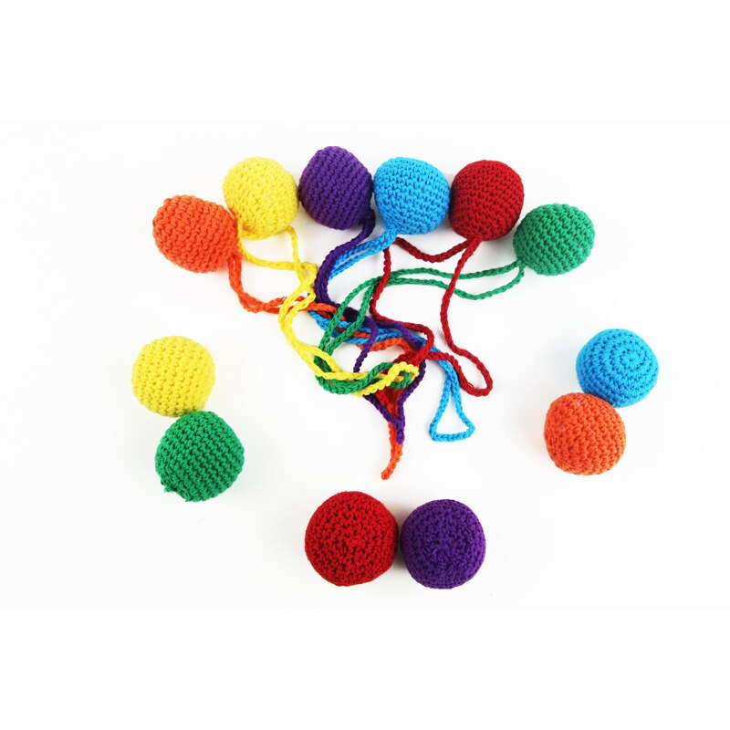 Baby Kids Toys Wood Colorful Ball Froebel Gabe 1One Preschool Training Learning Educational Brinquedos Juguets