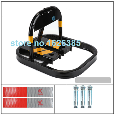 6.5KG O shaped type car auto lock parking place stop ground lock car steering wheel lock