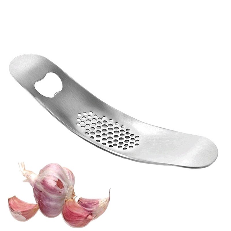 1Stck Küche Spielereien Edelstahl Knoblauch Presse Brecher Kochen Werkzeuge Manuelle Fleischwolf Knoblauch Hacken Obst Gemüse Werkzeuge