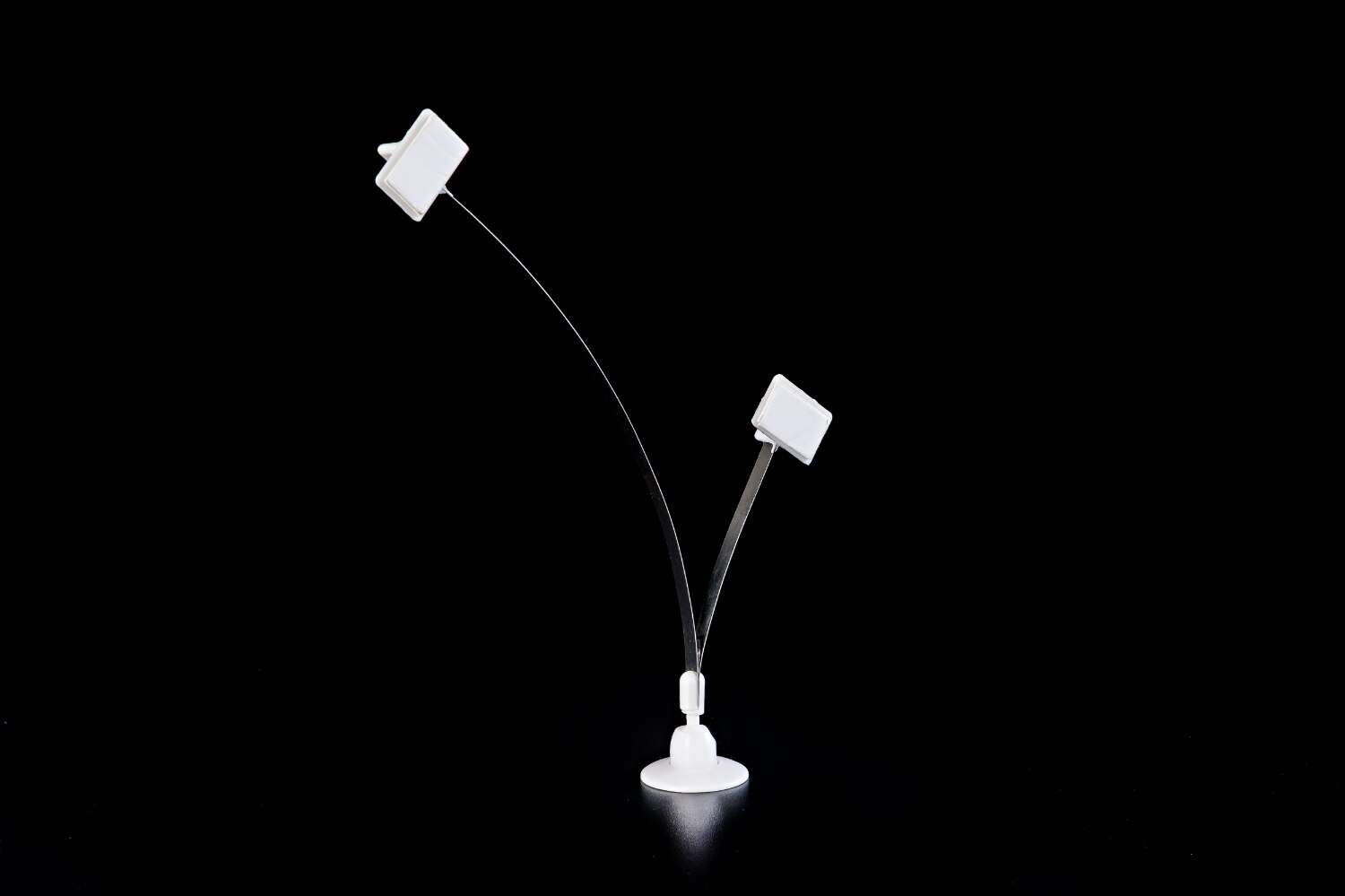 Mini Sticky Sign Holder Snap Rotating Pop Sign Clip Holder Adhesive Base: J14