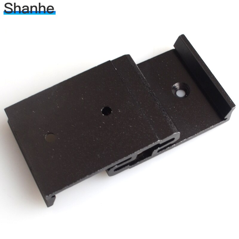 35mm Aluminum Din Rail Fixed Clamp Fasten Clip for Relay Mounting clamps