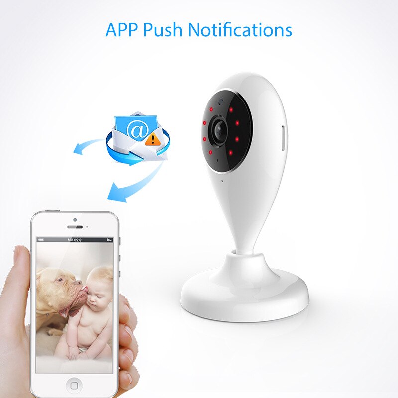 Caméra IP maison intelligente 720P Surveillance Wifi caméra Tuya vie intelligente travail avec Alexa Google Home IFTTT