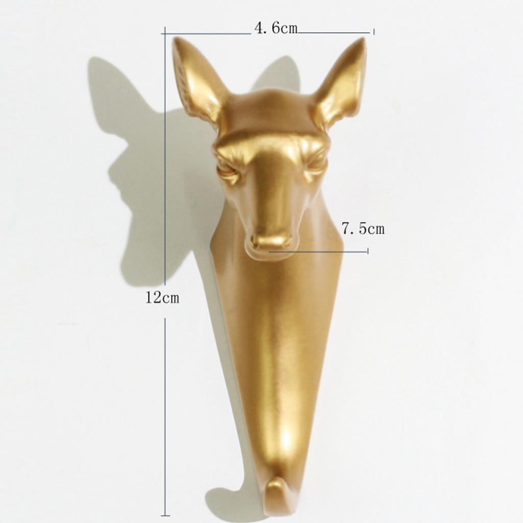 Wall Mounted Rack Hanger Holder Coat Hat Hook Storage Organizer Home Art Decor