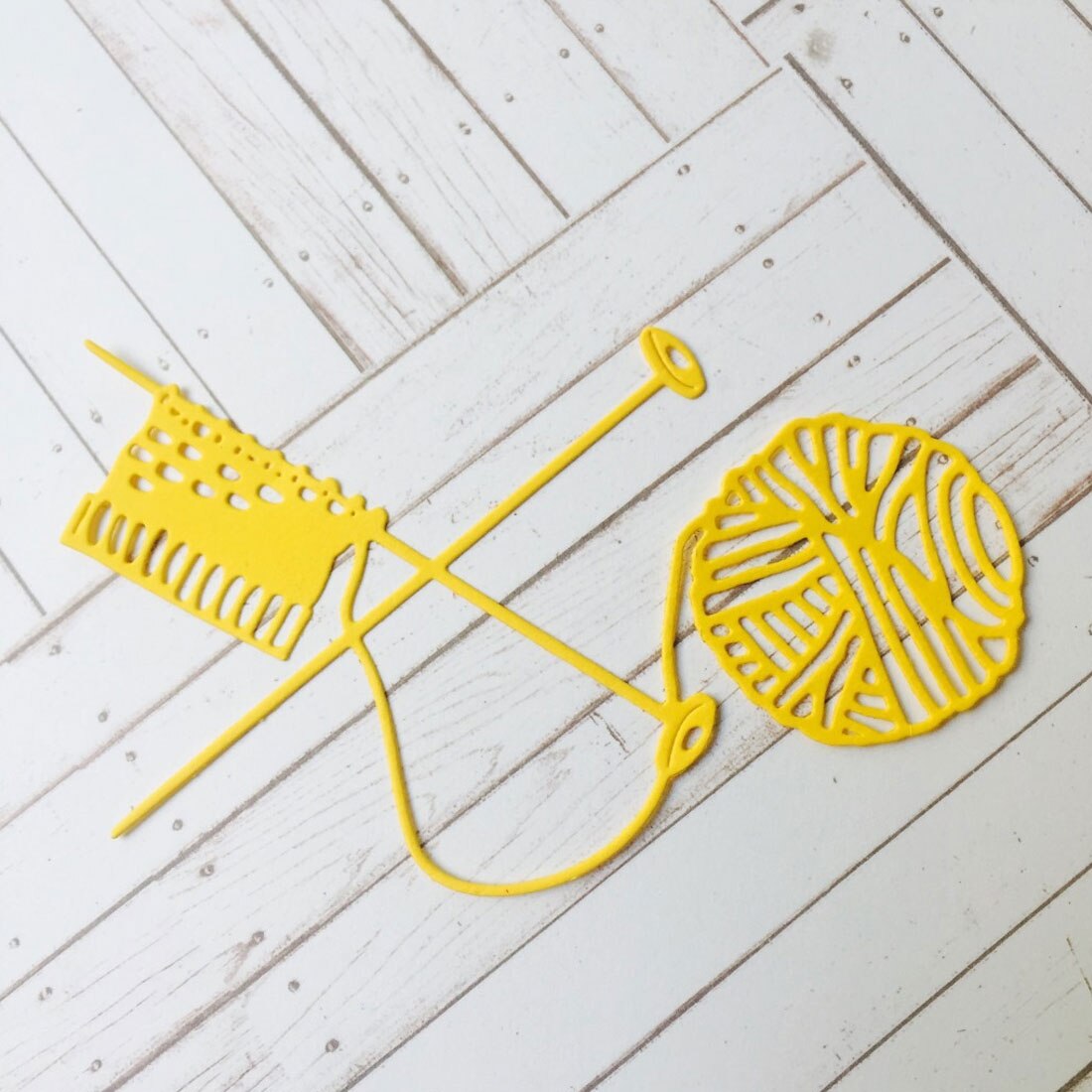 Knitting Wool Yarn Metal Cutting Dies Paper Craft Card Album Stencils Template Dies Cutting Dies Stencils for DIY Scrapbooking