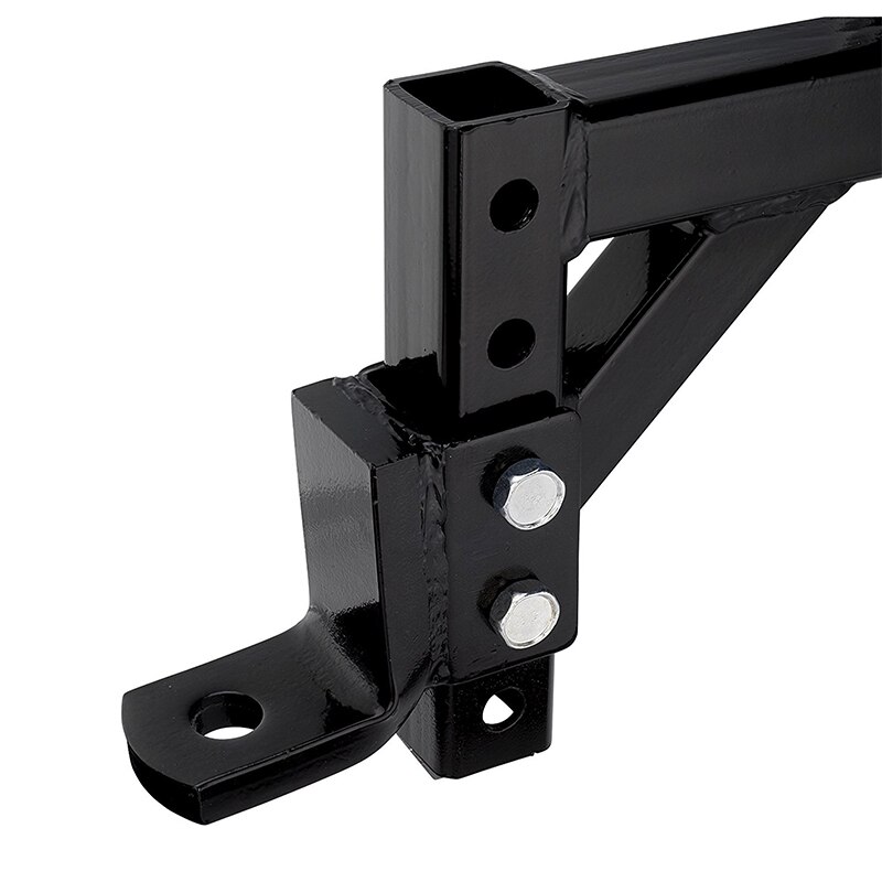 10&quot; Adjustable Trailer Down Steel Hitch Ball Mount Bar for 2&quot; Receiver RV Tow Parts Car Camper Accessories Caravan