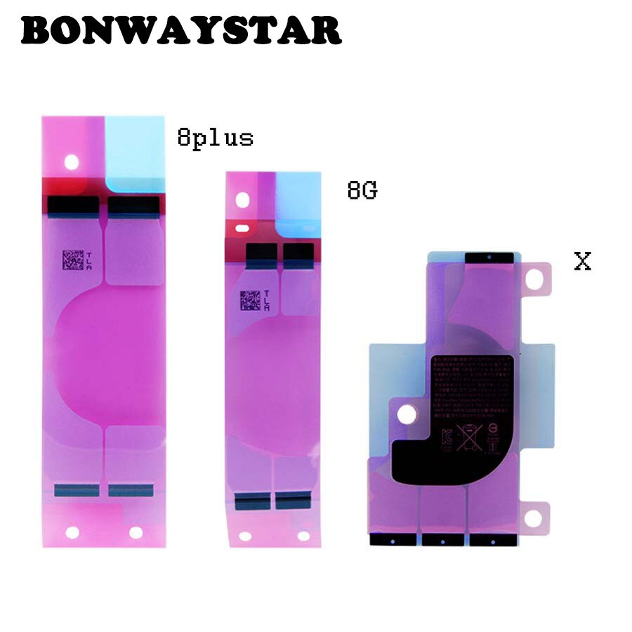 Battery Adhesive Sticker Glue for iPhone X 8Plus 6 6s 7plus Phone Battery Decor Sticker Replace Strip Tab for iPhone 5C 5S SE 6S