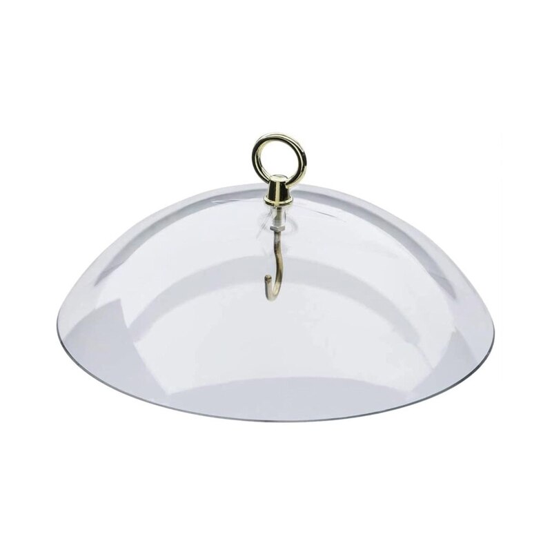 Bird Feeder Weather Guard Ant Moat for Outdoors Hummingbird Feeders Dome Cover Plastic Baffle Preventing Rain &amp; Snow 10": T