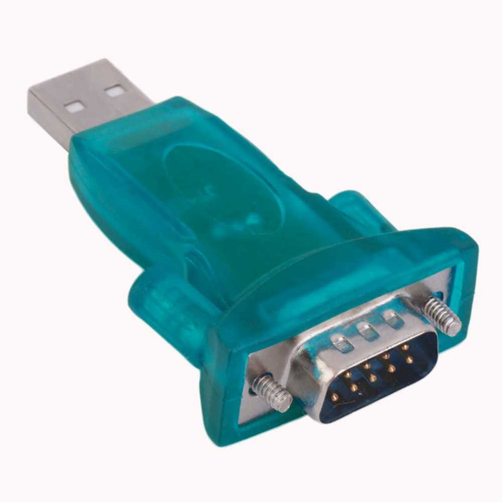 Draagbare Usb 2.0 Type A Naar Com RS232 Rs 232 Seriële DB9 9 Pin Male Adapter Converter Plug Voor Computer pc Windows 7 Xp