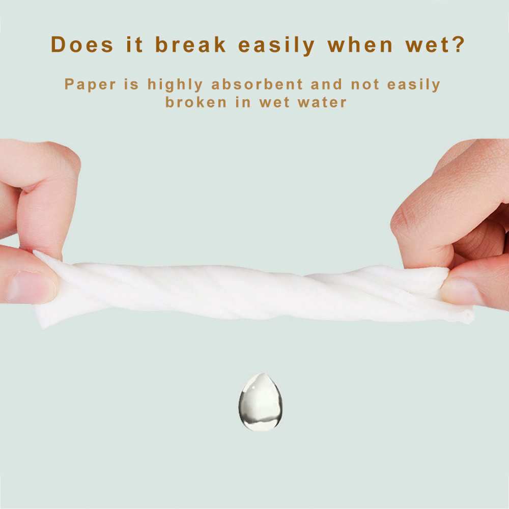 12 rollos/lote de rollo de papel higiénico rápido para compras, papel higiénico de 4 capas, papel de baño, cocina, papel de limpieza de tejidos, pulpa de madera de papel