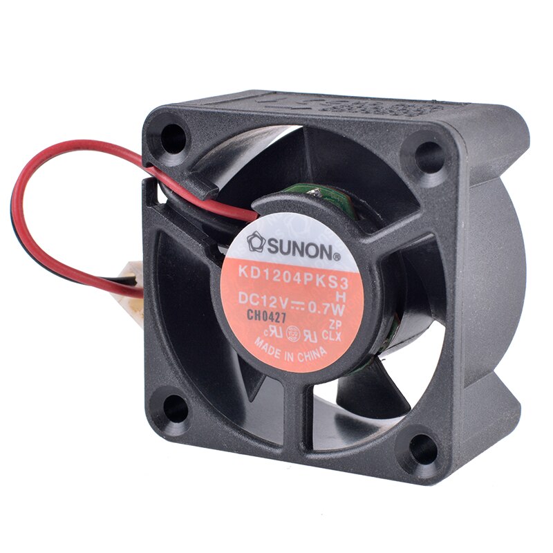 COOLING REVOLUTIE KD1204PKS3 4 cm 4020 40mm 12 V 0.7 W 2-wire DIY stille koelventilator