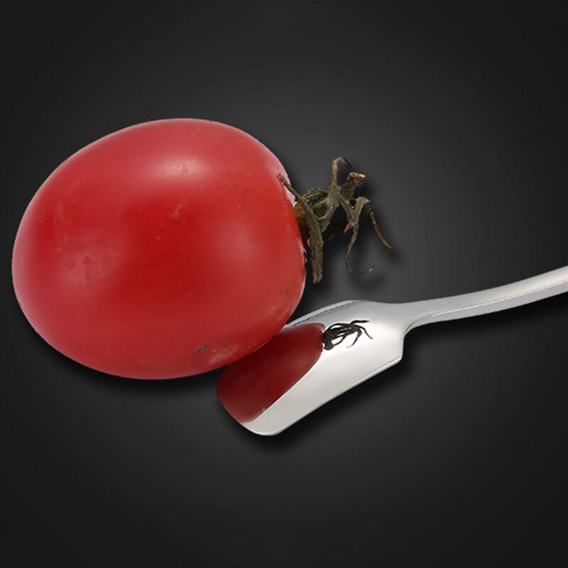 1PC Long Handle Stainless Steel Coffee Spoon Square Shovel Stirring Scoop Dessert Flatware Milk Tea Tools Cafe Kitchen Supplies