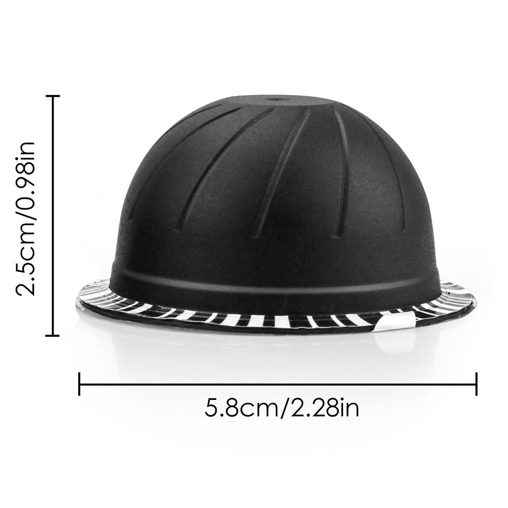 Engangs kaffekapsler kopp selvklebende aluminiumsfolie kaffekrus anti-skli matt filterkoppsett espresso kaffetrakter kopp #