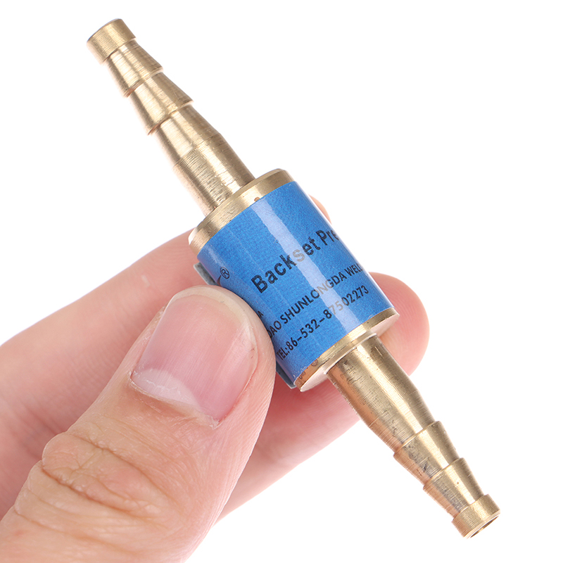 Household 6mm/8mm/10mm Pipe Flashback Arrestors Of Acetylene&Oxygen Fuel Check Safety Valve Pipe Flashback Arrestor
