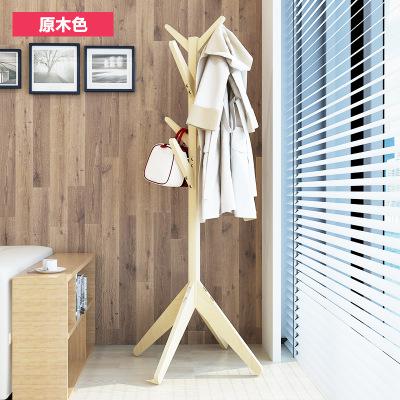Moderne Boom-Vormige Massief Hout Hoed Rack Hanger Eenvoudige Stands Shelf Kledingstuk Rack Creatieve mobiele hangen pakket rack: 3