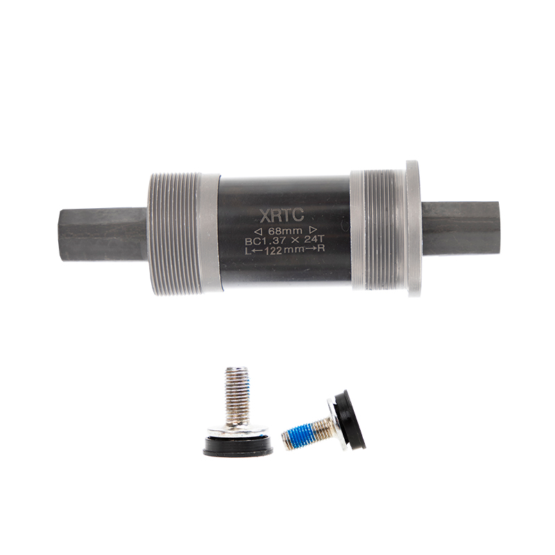 Bike Bottom Bracket,Square-Taper Bottom Bracket 68mm, 110/118/120/122/127MM: Burgundy