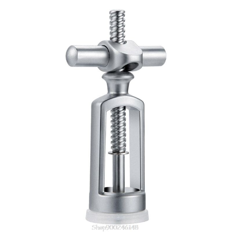 Unique Zinc Alloy Corkscrew Red Wine Bottle Opener Triangle Lock Cork Puller Champagne Opening Tools O29 20: A
