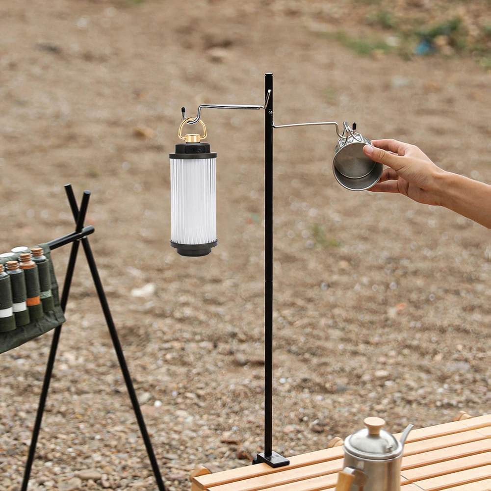 Camping Lamp Hook D Ring 1/4 Inch Thread Camping Light Hook Outdoor Lantern D Hanging Ring for 38KT Flashlight for ML4 GZ Lamp