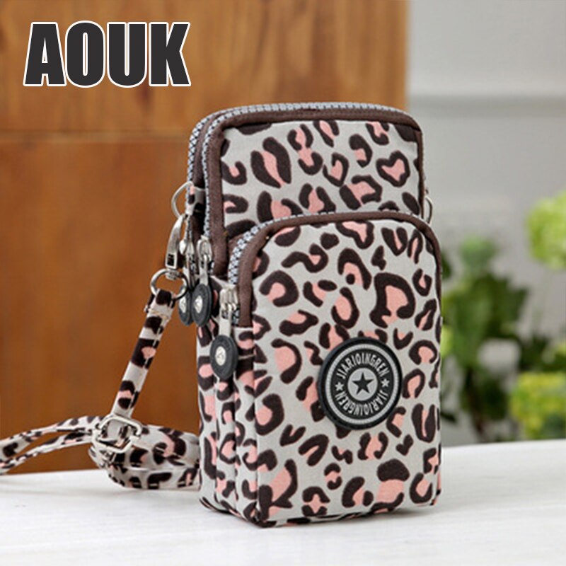 AOUK Mobile Phone Bag For Samsung/iPhone/Huawei/HTC/LG Wallet Case Outdoor Arm Shoulder Cover Running Sports Pouch Pocket