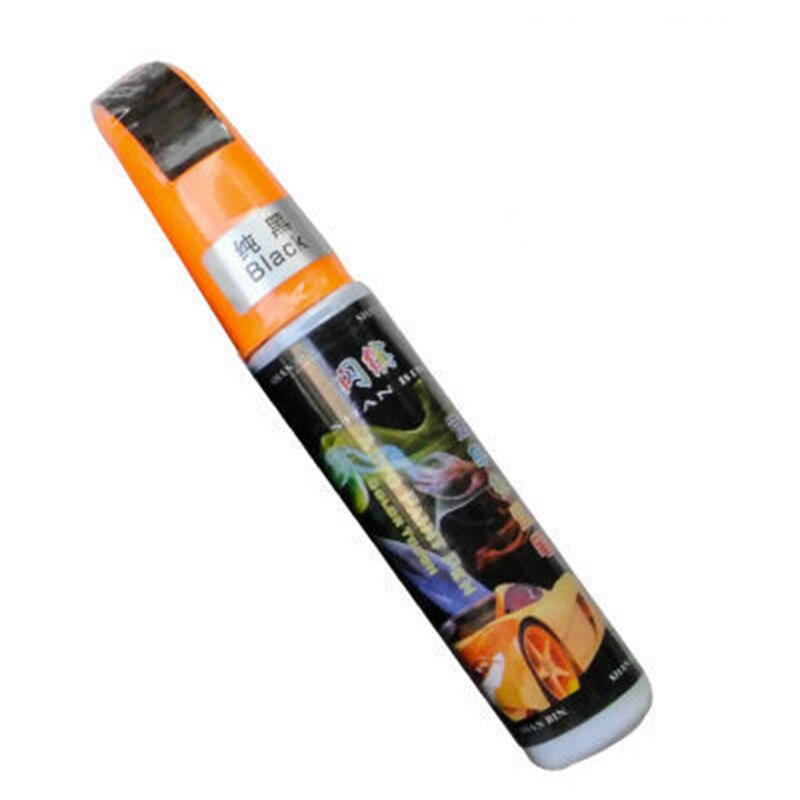 ZD-pluma de pintura para coche, accesorios de punto para Peugeot 206, 207, 307, 308, 407, 508, Kia rio ceed, Fiat 208, 1 unidad: Black