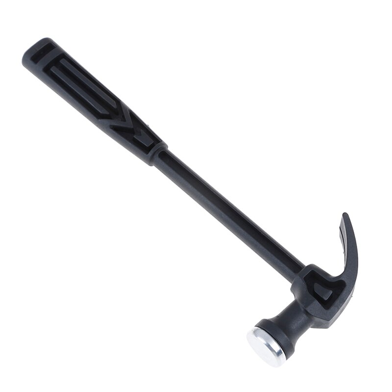 Mini martillo de mango de plástico para carpintería, perforador de clavos, martillo de Metal/martillo de hierro pequeño, reloj de joyería herramienta manual de reparación, 1 ud.