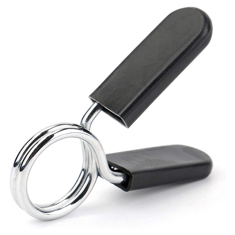 6 pièces pince à ressort pour haltères 30mm colliers d'exercice pinces à pince pour haltères