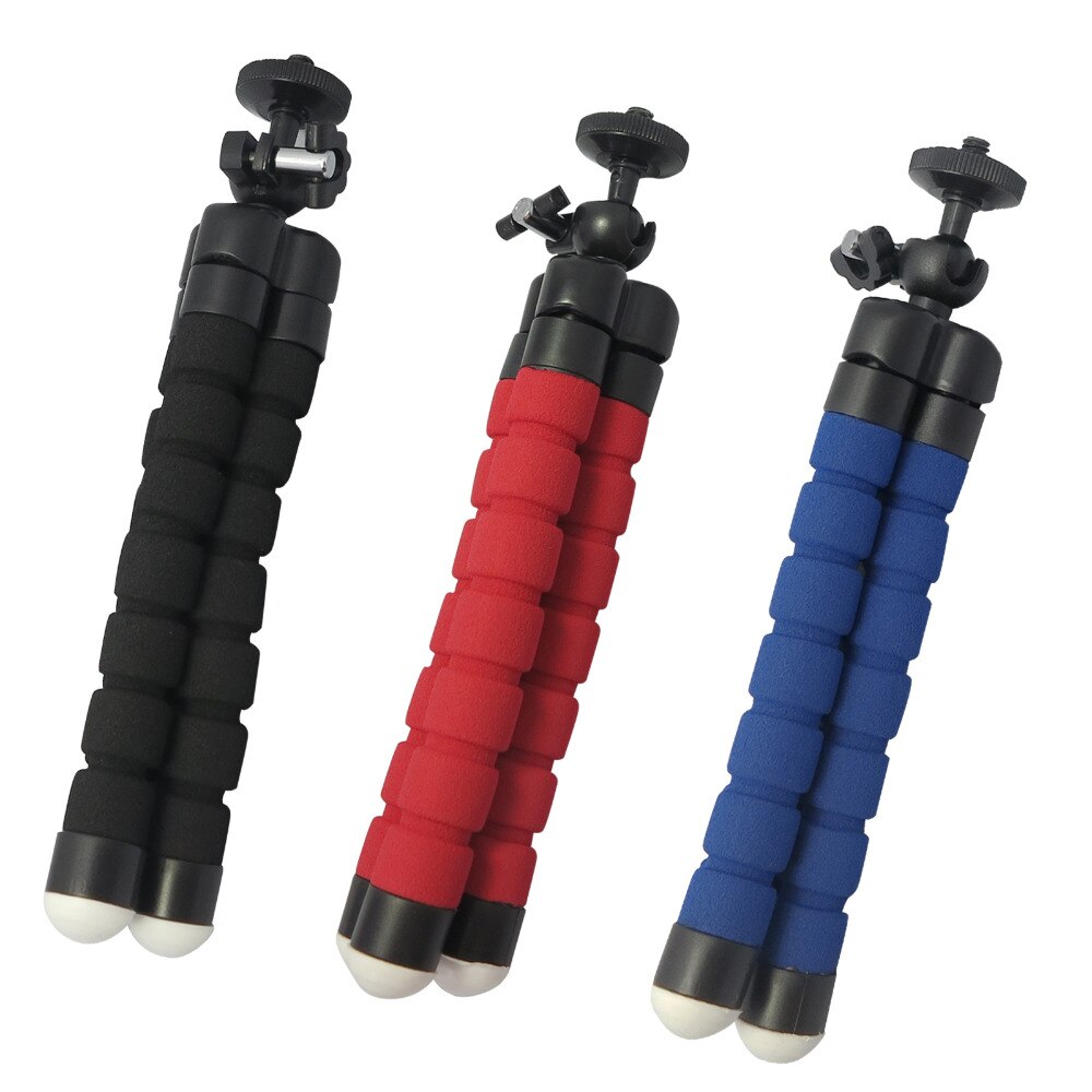 Shellnail Telefoon Clip Houder Mini Flexibele Spons Octopus Statief Smartphone Tripod Stand Camera Mobiele Telefoon Accessoire Ondersteuning