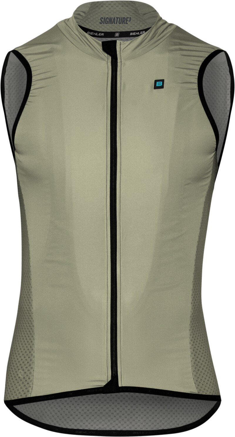 licht windstop gilet radfahren winddichte weste biycle outwear Fahrrad kleidung grau und grün
