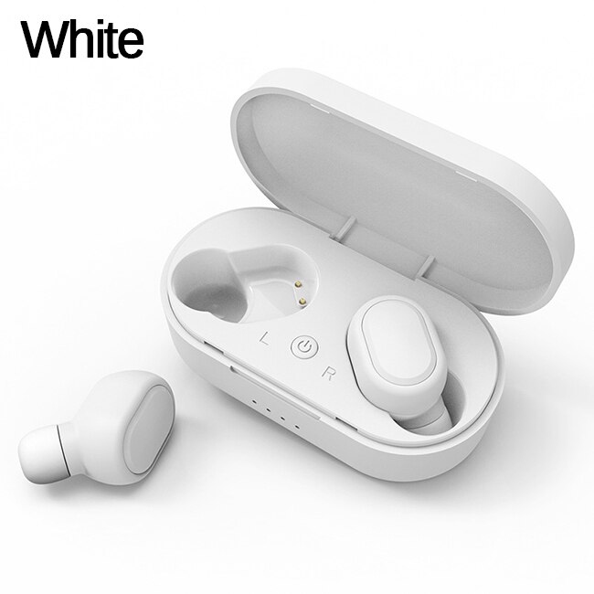 Tws M1 Draadloze Bluetooth Headsets Vs Redmi Airdots Oordopjes Draadloze Koptelefoon Met Microfoon Oordopjes Voor Iphone Xiaomi Huawei Samsun: white