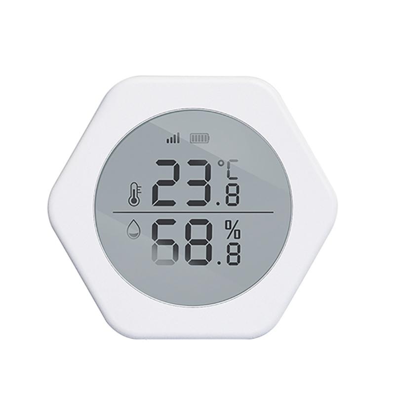 ZigBee WIFI Temperature&Humidity Sensor With LCD Screen Display Working With TuYa ZigBee Hub Battery Powered Smart Life