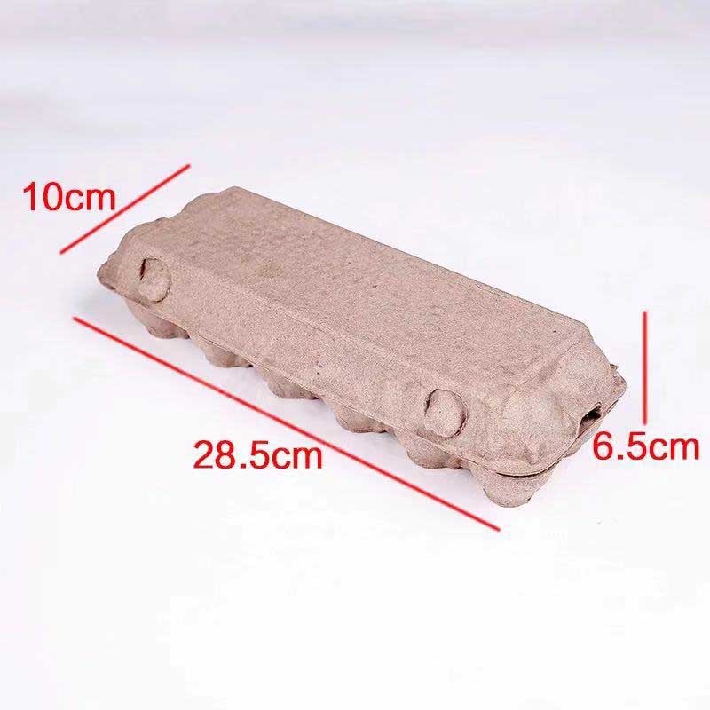 Kycklingäggskartonger 100%  återvunna material bulk billiga tomma äggkartonger 12- räkna äggkartonger