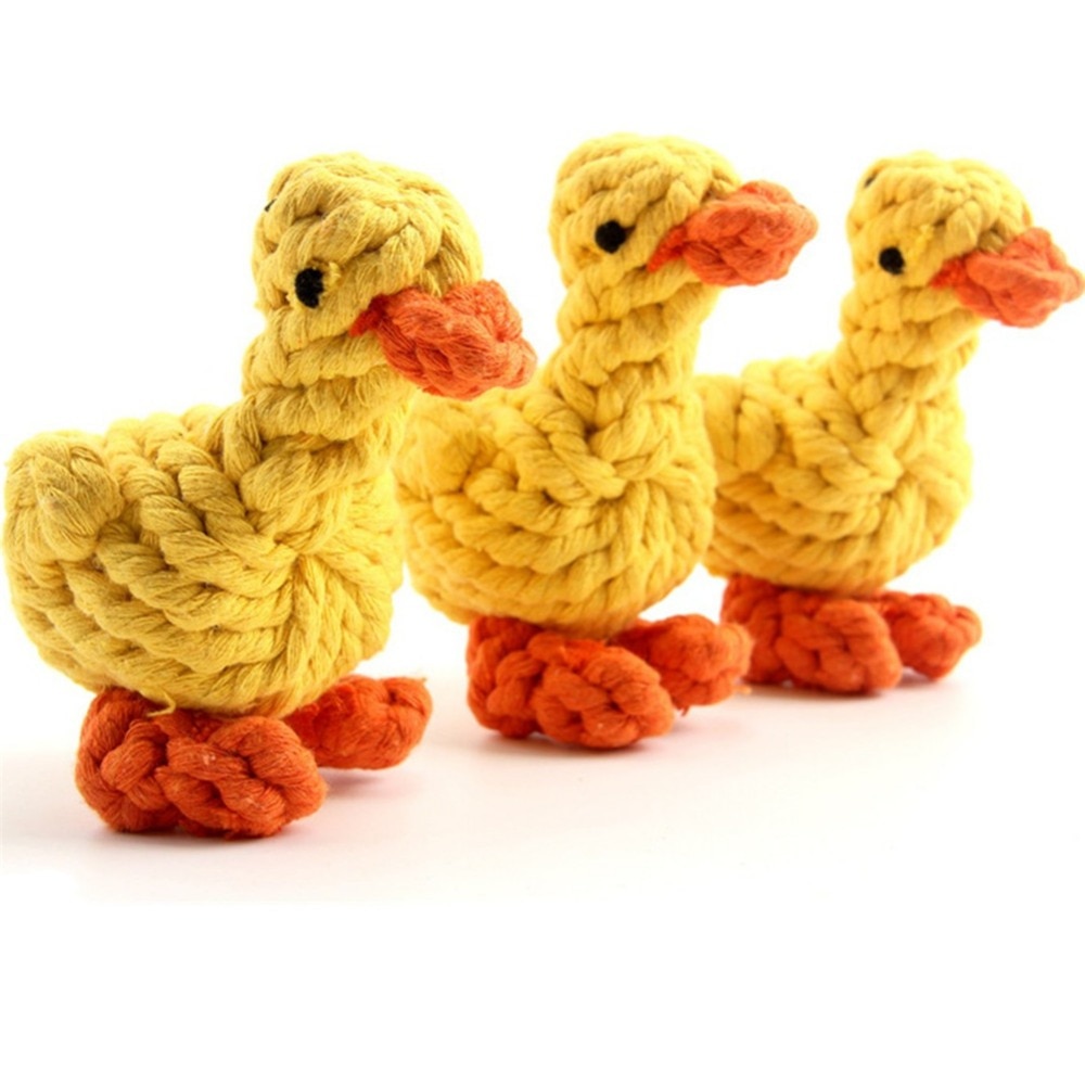 Pet Toys For Big Dog Funny Cotton Animals Shape Puppy Small Dog Toy Chew Knot Teeth Cleaning Rope Toys