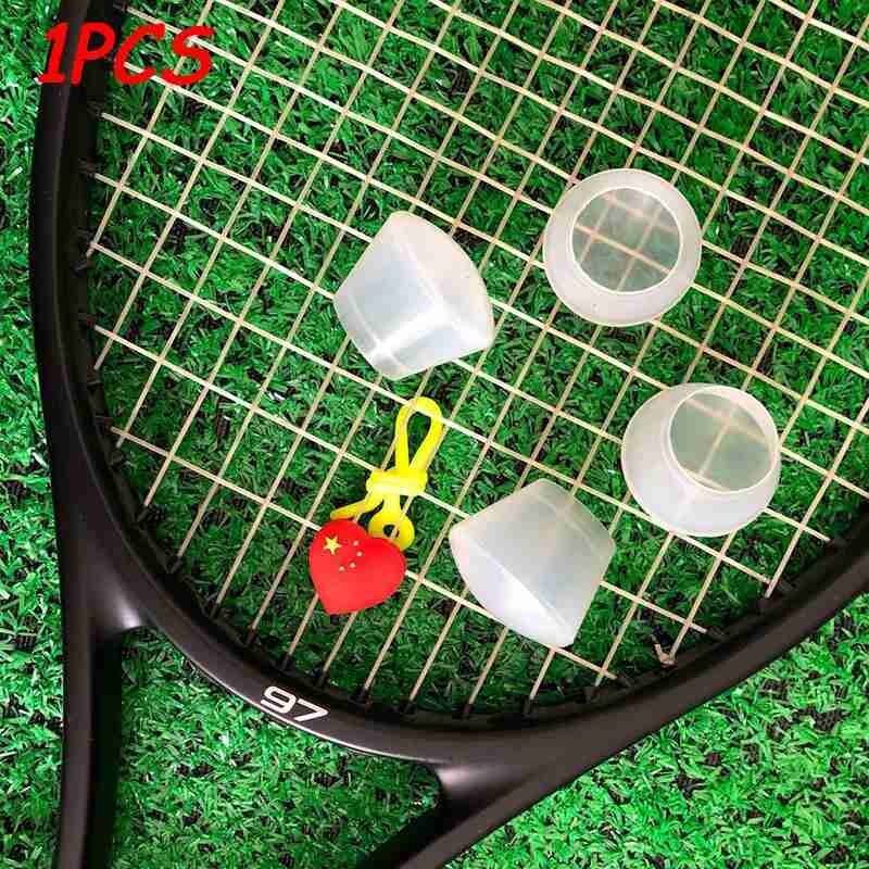Tennis Racket Power Cap 1Pcs Tennis Racket Silicone Case H0Y4