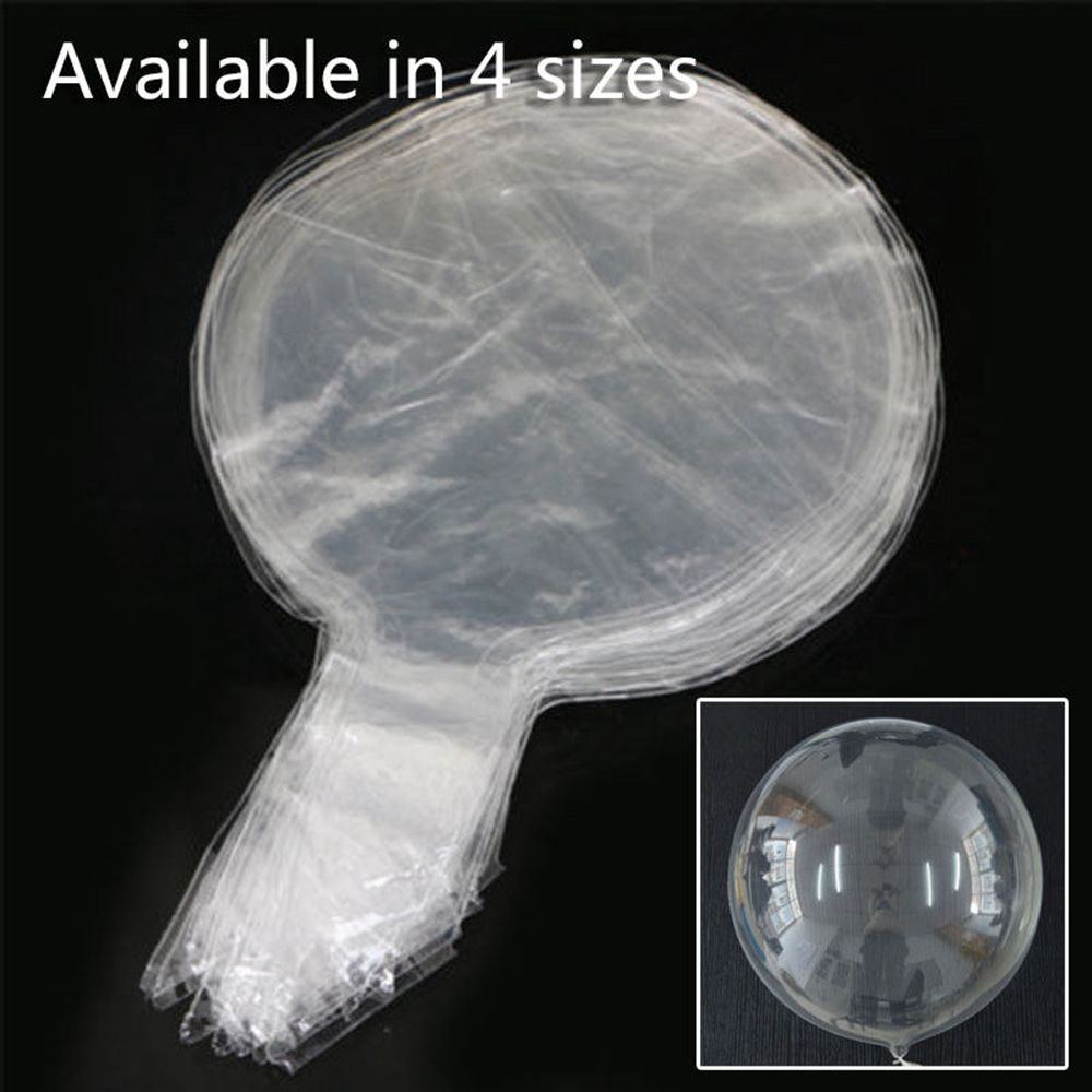10 "-36" PVC Transparent bulle ballon Transparent mariage fête décor noël Festival fête fournitures Palloncini par feste