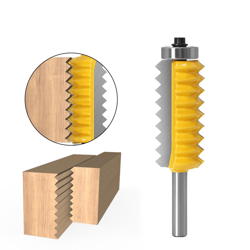 8mm skaft v samling bits fingersamling lim fræser til træ tap træværk kegle tap fræsemaskine fræser bit