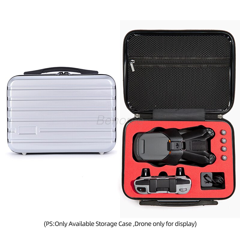 DJI-estuche de almacenamiento Mavic 3, bolsa de hombro impermeable, caja de almacenamiento rígida, bolso de mano para accesorios de Dron Mavic 3: Type 4 red