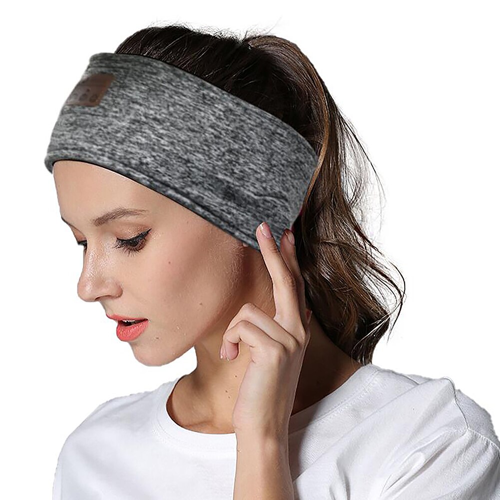 Bluetooth Music Headband Wireless Headset Sports Headband Thin Running Headscarf N66
