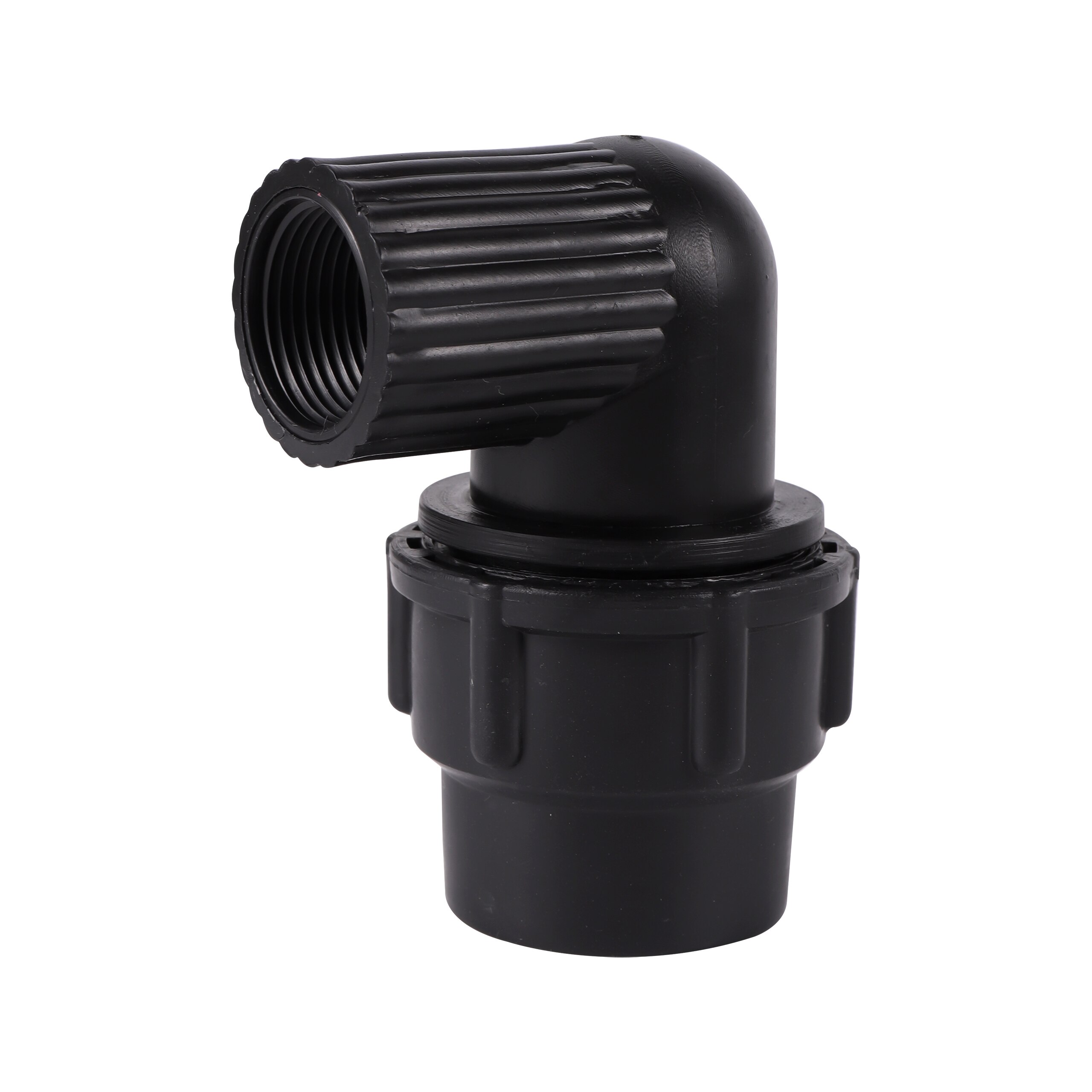 1/2" 3/4" 1" Female Male Thread to 20/25/32mm 90 Degree Reducing Elbow Water Connector Black PE Pipe PVC Tube Connection Joint