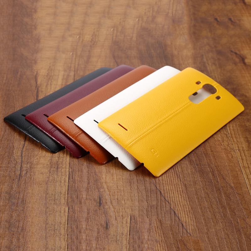 PC Matreial Leather Pattern Battery Back Cover Housing Case Door Rear Cover+NFC For LG G4 H815 H810 LS991 US991 VS986