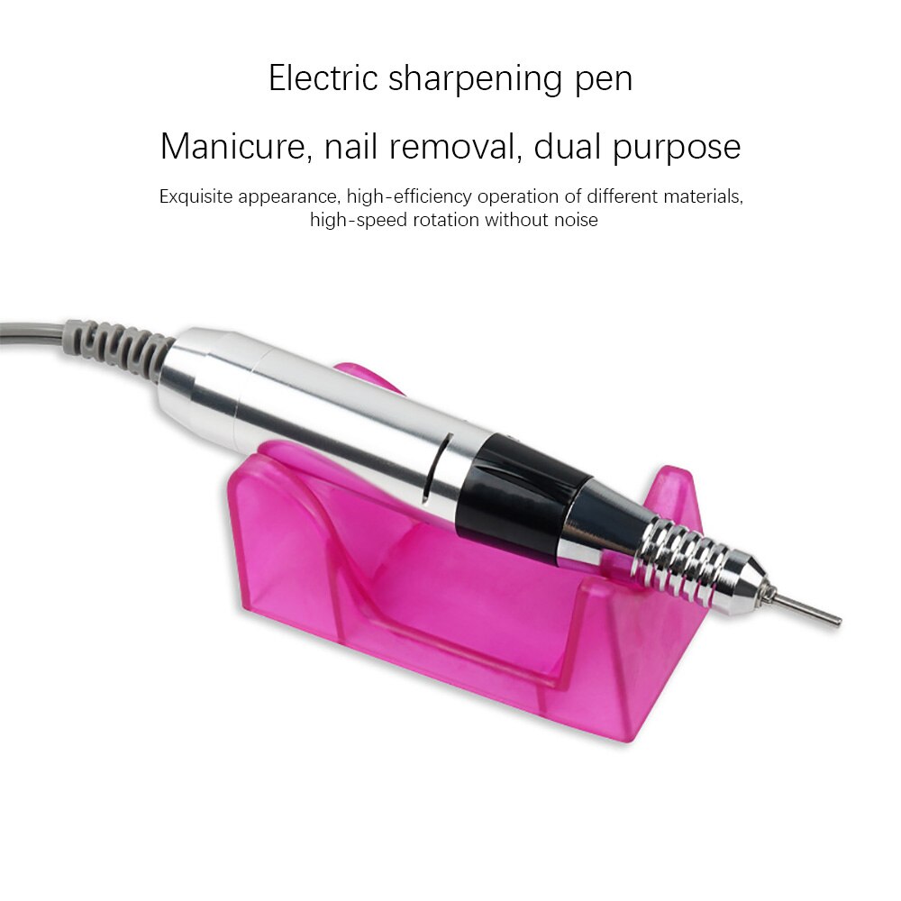 Apparaat voor manicure elektrische nagelboor draagbare manicureset snijders multifunctionele boor voor nagelkunst apparaat