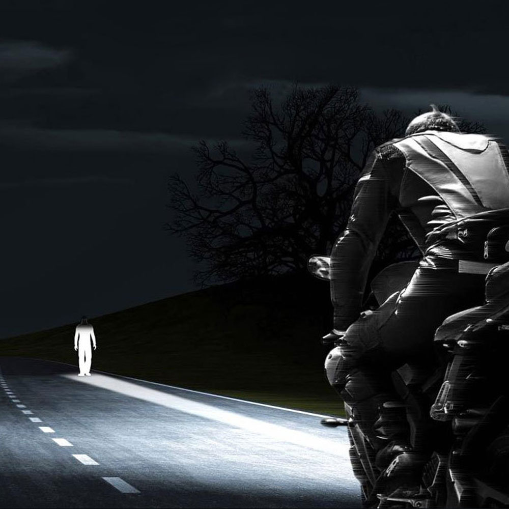 H4 ba20d motorcykelstrålkastare led blixt blixtljus helljus/halvljus 1200lm skoter motorcykel atv pannlampa vit+röd 12v