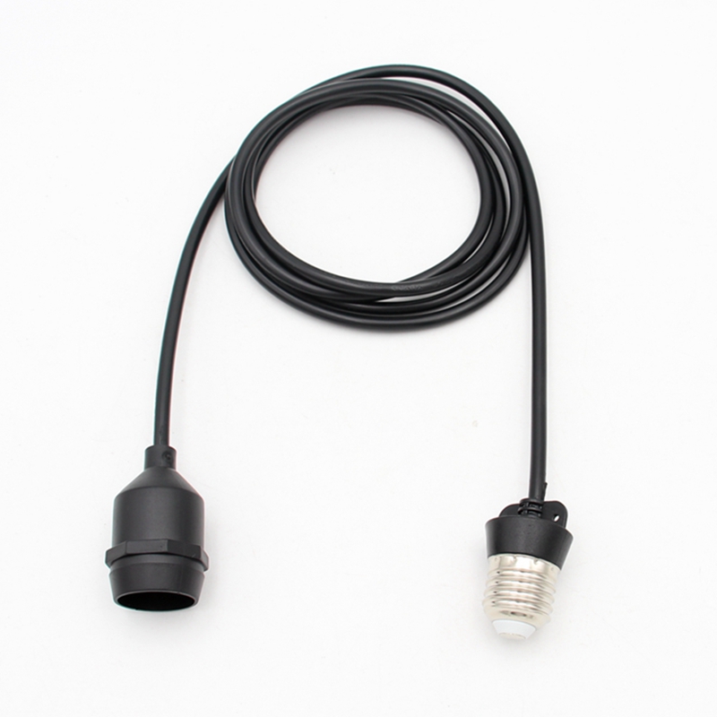 AC 110-240V E27-lampvoet voor buiten met verlengsnoer Waterdichte E27-lamphouder
