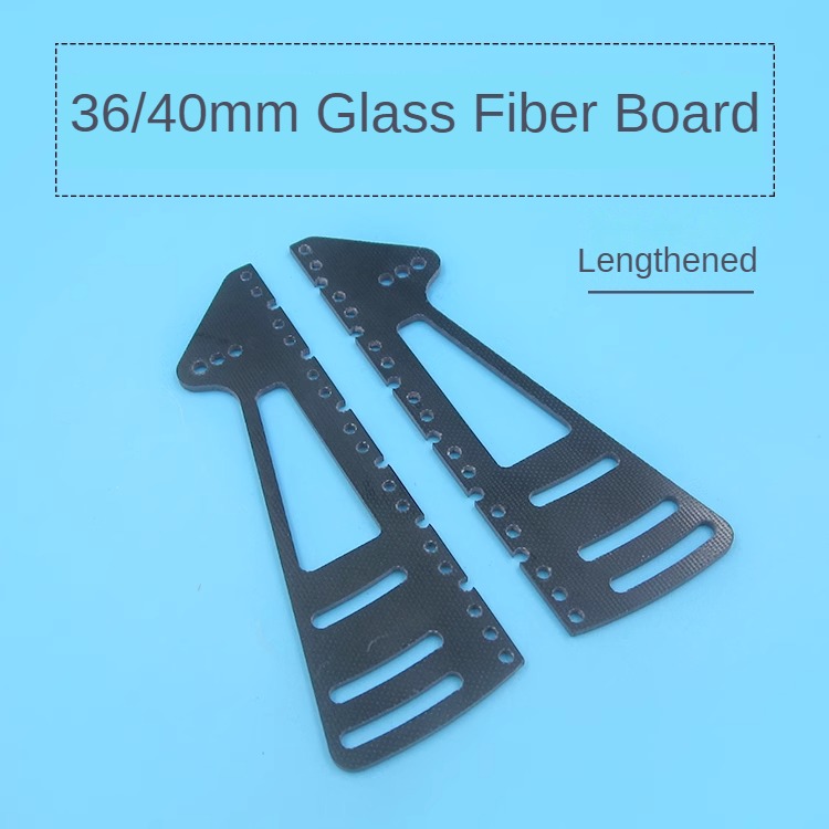 36/40mm Brushless Motor Mount Holder Fixing Bracket Water Cooling Sheet/Side Plate/Fixing Ring RC Model Boat Accessories: light yellow