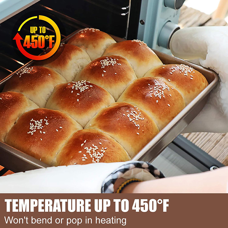 9/11/13Inch Bakvormen Met Antiaanbaklaag Bakken Broodbroodpan Koolstofstaal Bakplaat Bakplaten Keukenrechthoek Bakvormen