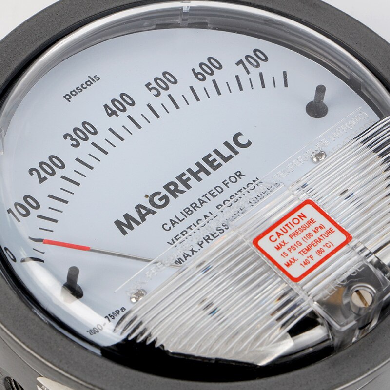 TE2000 0-750pa Micro Differential Pressure Gauge High