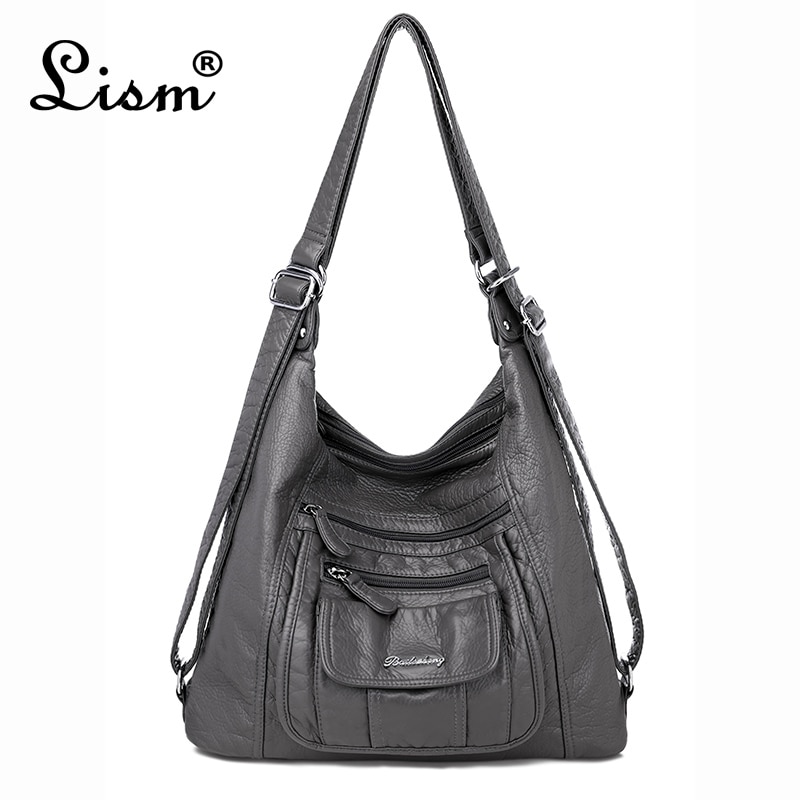 Sacs à main de luxe en cuir femmes sacs concepteur multifonction sacs à bandoulière pour les femmes voyage Sac à dos Mochila Feminina Sac