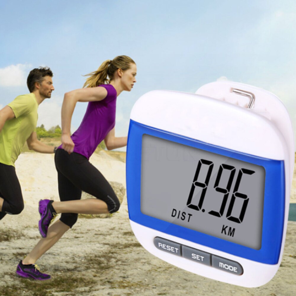 Waterproof Walking Step Counter Movement Calories Counter Multi-Function Digital Pedometer For Running Light, Easy To Carry