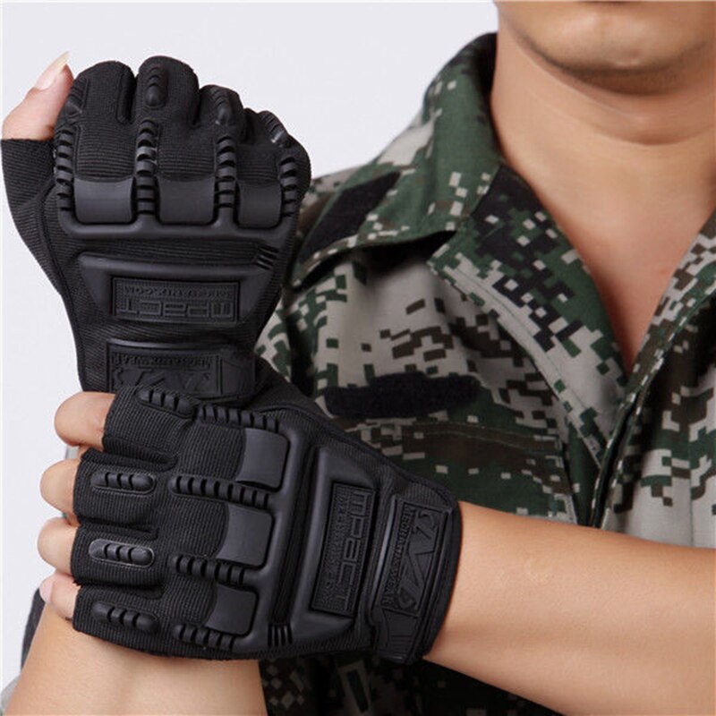 Kids Sport Gloves Half Fingers Anti-Slip Shockproof For Roller Skating Bicycle Riding Balance Bike Gym Glove Skateboard Children