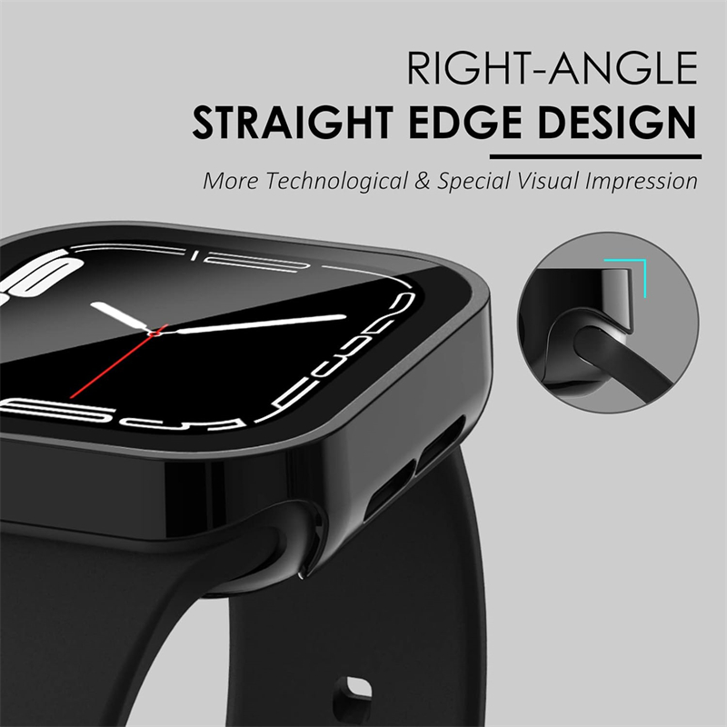 Protecteur d'écran étanche, coque rigide pour Apple Watch 10 9 8 45mm 41mm 44mm 42mm 46mm, couverture complète pour IWatch Ultra 7 SE 6 5 4