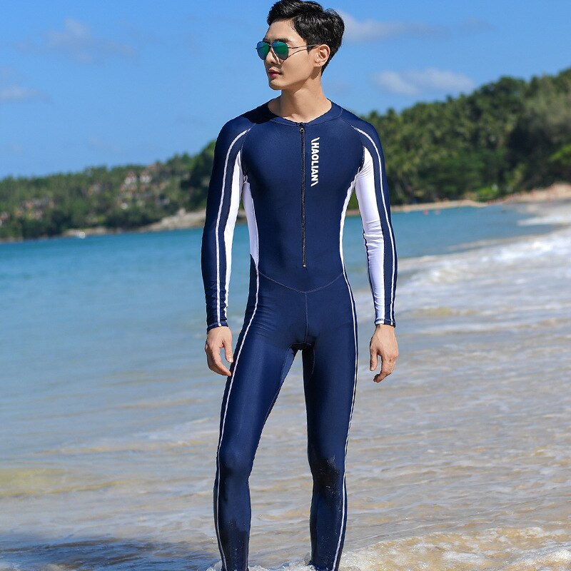 Full Body Diving Suit Men Scuba Diving Wetsuit Swimming Surfing UV Protection Snorkeling Adult Wetsuit